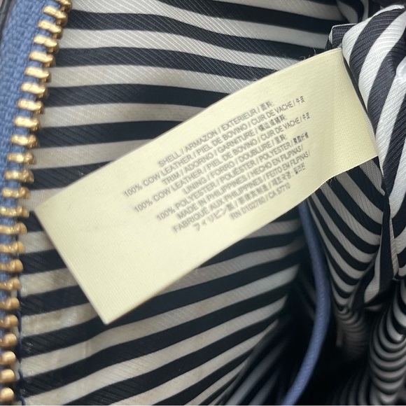 Authentic KATE SPADE blue Medium Handbag/crossbody RN 0102760/ CA 57710 - Picture 2 of 14